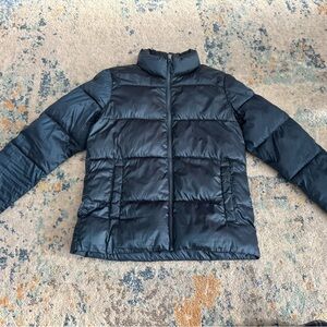 Navy Puffer Jacket